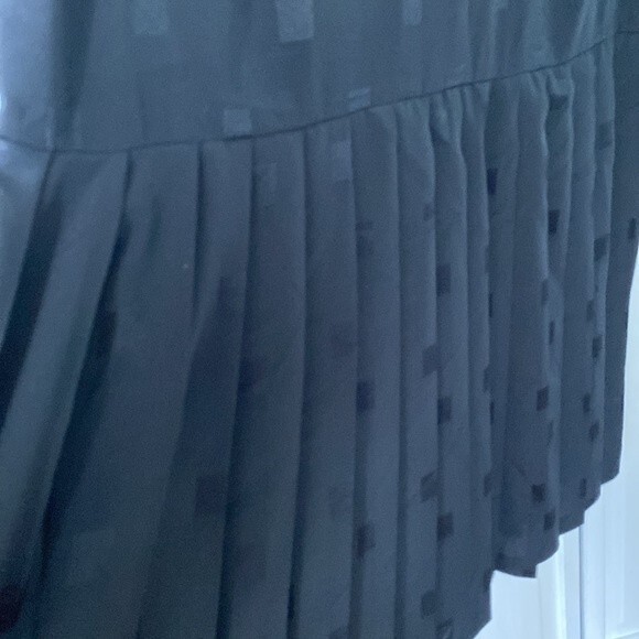 Vintage Drop Waist Monochrome flapper-style dress - Size M - Picture 4 of 5